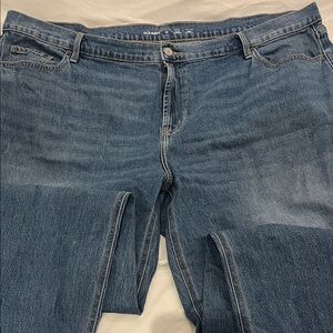 Old Navy Blue Straight-Leg Jeans